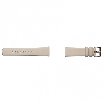 Samsung Galaxy Watch 42mm, Gear Sport Curea din piele Urban Dress 20mm bej GP-R815BREECAA foto
