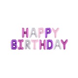 Balon folie model Happy Birthday-Culoare Multicolor
