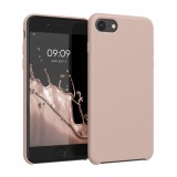 Husa pentru Apple iPhone 8 / iPhone 7 / iPhone SE 2, Silicon, Rose Gold, 40225.81, Roz, Carcasa, Kwmobile