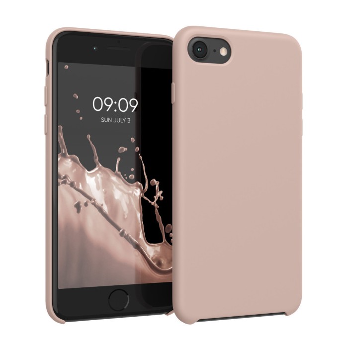 Husa pentru Apple iPhone 8 / iPhone 7 / iPhone SE 2, Silicon, Rose Gold, 40225.81