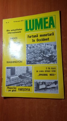 revista lumea 15 februarie 1973 foto