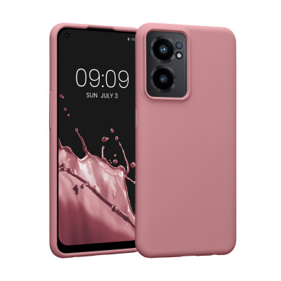 Husa Kwmobile pentru OnePlus Nord CE 2 5G, Silicon, Roz, 58116.193 foto