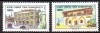 CIPRU - TURC 1990, EUROPA CEPT, serie neuzata, MNH, Arhitectura, Nestampilat