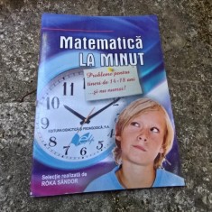 Matematica la minut, probleme pentru tineri 14-18 ani - Roka Sandor