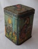 Cutie veche din tabla litografiata Romania, perioada interbelica anii 1930