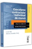 Executarea contractului individual de munca - Lucia Uta, Adriana Veronica Galis