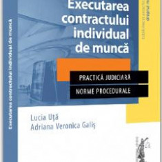 Executarea contractului individual de munca - Lucia Uta, Adriana Veronica Galis