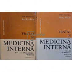 Radu Paun - Tratat de medicina interna - Bolile aparatului digestiv, 2 vol. (editia 1984)