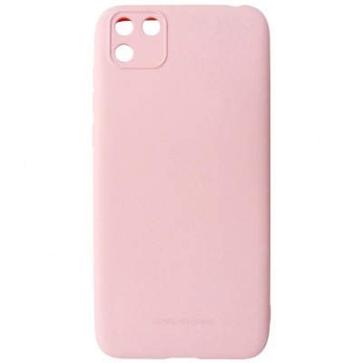 Husa silicon TPU Molan Cano Hana SF (Soft Feeling) roz pentru Huawei Y7p / P40 Lite E foto