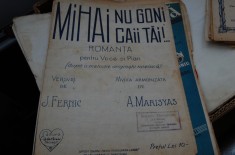 4. Partituri cu muzica romaneasca din perioada 1920 -1930 (pret per bucata)