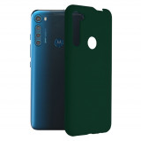 Husa Techsuit Soft Edge Silicon Motorola One Fusion Plus - Dark Green