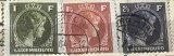 Timbre Interbelica TMB1RAR cent LUXENBURG serie 3