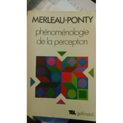 Phenomenologie de la perception / Merleau-Ponty foto