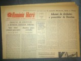 ZIARUL ROMANIA LIBERA 4 IULIE 1965