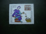 HOPCT MNH NR 407 FARMACISTI 750 ANI 1991 GERMANIA -1 VAL, Nestampilat