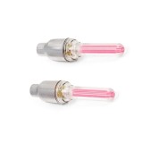 Set 2 lumini LED pentru roti bicicleta, Rosu, ATU-084157, Oem