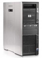 Workstation HP Z600, 1 x Intel Xeon Quad Core E5620 2.40GHz-2.66GHz, 8GB DDR3 ECC, 500GB SATA, DVD-ROM, NVIDIA Quadro FX580, 512MB GDDR3 128Bit NewTec foto