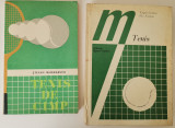 Lot 2 Manuale carti Jocul de Tenis de camp anii 70