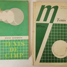 Lot 2 Manuale carti Jocul de Tenis de camp anii 70