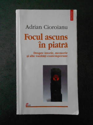 Adrian Cioroianu - Focul ascuns in piatra foto