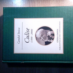 Candid Stoica (autograf) - Culise (1990-2000), (Editura Tipo Moldova, 2013)