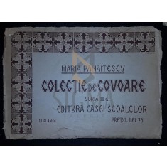 PANAITESCU MARIA, COLECTIE DE COVOARE (SERIA a-II-a, 10 Planse), Bucuresti