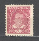 Polonia.1927 Reinhumarea poetului J.Slowacki MP.12, Nestampilat