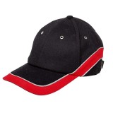 Sapca Reflectorizanta Cu Ventilatie / Negru