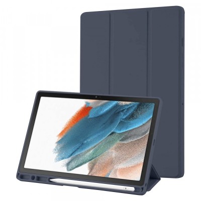 Husa pentru Samsung Galaxy Tab A8 10.5 (2021), Techsuit, Flex Trifold, Bleumarin foto