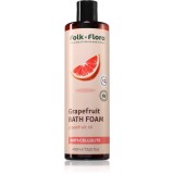 Folk &amp; Flora Grapefruit spuma de baie 400 ml