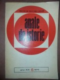 Anale de istorie Nr 5 Anul 1975