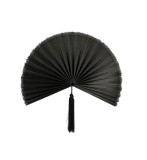 Cumpara ieftin Evantai decorativ bambus negru Nanka 39x81x4h