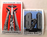 Cumpara ieftin Polonia 1981 memorial al grevei muncitorilor 1970 serie 2v. Mnh, Nestampilat