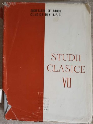 STUDII CLASICE VII-AL. GRAUR SI COLAB.-249558 foto