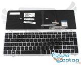 Tastatura HP Argintie Envy M6k M6 k Sleekbook Rama