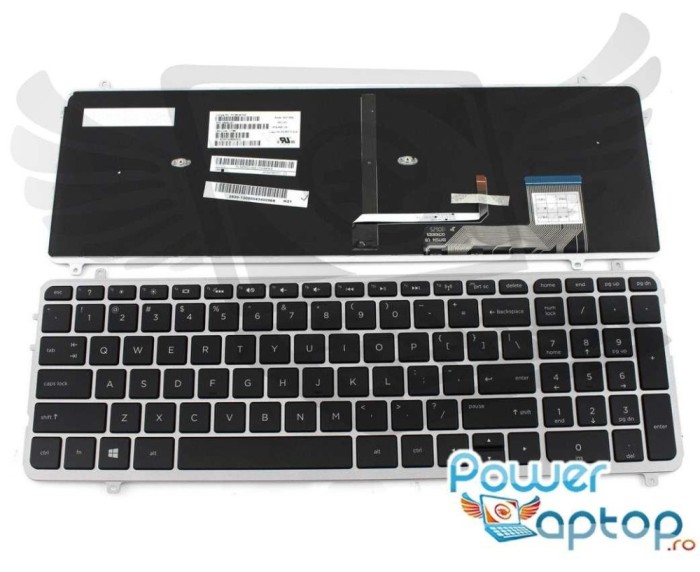 Tastatura HP Argintie Envy M6k M6 k Sleekbook Rama