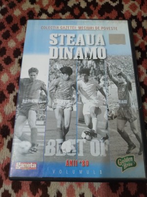 DVD COLECTIE STEAUA/DIAMO PERIOADA COMUNISTA VOL.1 ANII80 foto