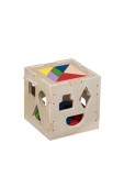 Set Joc de Indemanare pentru Bebelusi, 12 Forme Geometrice, Multicolor, 14x14x14cm, Oem