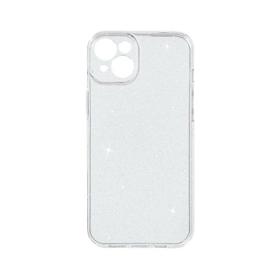 Husa BestCase&amp;reg; Crystal Glitter 2MM, Compatibila Cu Apple iPhone 15 Plus, foto
