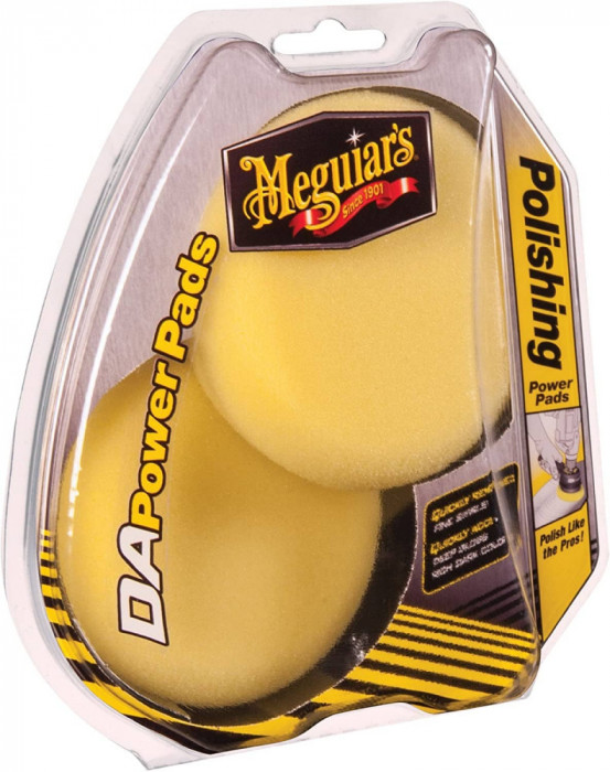 Burete Polish Fin Meguiar&#039;s DA Polishing Power Pads, 101mm, 2buc