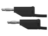 Cablu de măsurare negru 4mm 16A 70VDC 33VAC