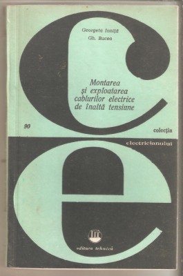 Montarea si exploatarea cablurilor electrice de inalta tensiune foto