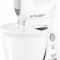 Mixer de mana cu bol rotativ ECG RSM 4052, 400 W, 3.5 L, 5 viteze, functie Turbo, alb