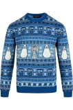 Tricou de Crăciun Mărime M - Cadouri BBC Dr Who pentru femei și bărbați - TARDIS, &Icirc;ngeri Pl&acirc;ngători
