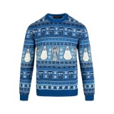 Tricou de Crăciun Mărime M - Cadouri BBC Dr Who pentru femei și bărbați - TARDIS, &Icirc;ngeri Pl&acirc;ngători