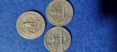 SUA USA QUARTER DOLLAR argint foto