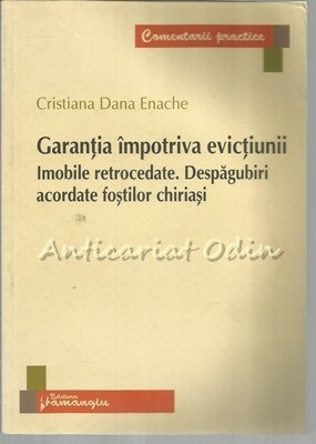 Garantia Impotriva Evictiunii - Cristiana Dana Enache foto