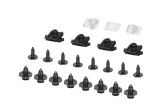 Set clipsuri fixare carenaj aripa interioara 350 Z (Z33), 10.2003-01.2009; Navara/Frontier (D40)/Pathfinder (R51), 09.2004-, 22 bucati la set