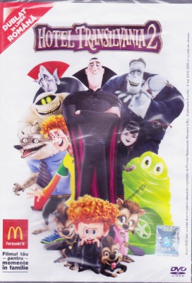 DVD animatie: Hotel Transilvania 2 (original, dublat romana; SIGILAT ) foto