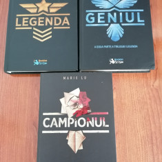 Marie Lu, Legenda/Geniul/Campionul (Trilogia Legenda)